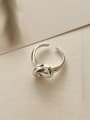 thumb 925 Sterling Silver  Vintage  Knot Free Size Ring 1