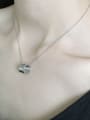 thumb 925 Sterling Silver Smooth Geometry Necklace 0