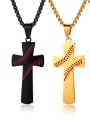 thumb Stainless steel Cross Minimalist Regligious Necklace 0