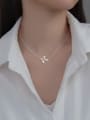 thumb 925 Sterling Silver Little Swallow Minimalist Necklace 1