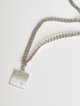 thumb 925 Sterling Silver Geometric Vintage Necklace 3