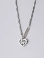 thumb 925 Sterling Silver Heart letter  Ethnic Necklace 0