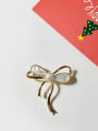 thumb Copper Shell White Butterfly Trend Brooches 1