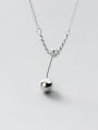 thumb 925 Sterling Silver Ball Minimalist Necklace 0