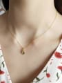 thumb 925 sterling silver simple smooth heart Necklace 1