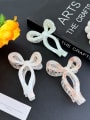 thumb Cellulose Acetate Trend Bowknot Alloy Multi Color Jaw Hair Claw 2