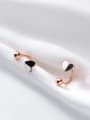 thumb 925 Sterling Silver Smooth Heart Minimalist Clip Earring 4