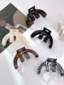 thumb Trend Irregular Alloy Resin Jaw Hair Claw 0