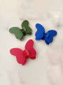 thumb Alloy Resin Minimalist Butterfly Multi Color Jaw Hair Claw 1