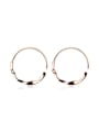 thumb 925 Sterling Silver Hollow Round Minimalist Hoop Earring 0