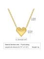 thumb Stainless steel Hip Hop Heart  Earring and Necklace Set 3