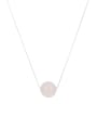 thumb 925 Sterling Silver Bead Round Minimalist Necklace 2