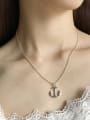 thumb 925 Sterling Silver Anchor Trend Initials Necklace 0