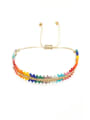 thumb Miyuki Millet Bead Multi Color Geometric Bohemia Handmade Weave Bracelet 0