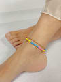 thumb Stainless steel  Letter Trend  Anklet 3