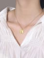 thumb Stainless steel Geometric Vintage Necklace 1