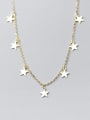 thumb 925 Sterling Silver Star Minimalist Necklace 0