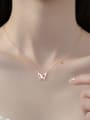 thumb 925 Sterling Silver Butterfly Minimalist Necklace 1