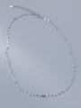 thumb 925 Sterling Silver Irregular Minimalist Cable Chain 0
