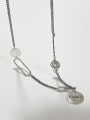 thumb 925 Sterling Silver Geometric Vintage Necklace 0