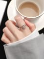 thumb 925 Sterling Silver Snake Minimalist Free Size Ring 1
