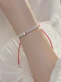 thumb 925 Sterling Silver Bead Round Minimalist Adjustable Bracelet 1