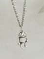 thumb Vintage Sterling Silver With Vintage Robot Pendant Diy Accessories 3