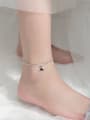 thumb 925 Sterling Silver Fish tain Minimalist  Anklet 1