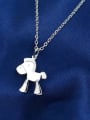 thumb 925 Sterling Silver Horse Cute Necklace 0