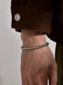 thumb Stainless steel Irregular Hip Hop Link Bracelet 2