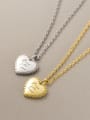 thumb 925 Sterling Silver Heart Minimalist Necklace 0