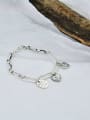 thumb Vintage Sterling Silver With Simple Retro Hollow Chain Bracelets 2