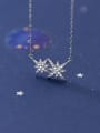 thumb 925 Sterling Silver Cubic Zirconia  Star  Necklace 0