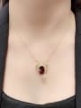 thumb 925 Sterling Silver Austrian Crystal Insect Cute Necklace 1