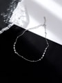 thumb 925 Sterling Silver Heart Minimalist   Anklet 2