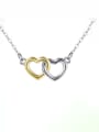 thumb 925 Sterling Silver  Minimalist Heart Pendant Necklace 0