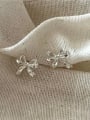 thumb 925 Sterling Silver Butterfly Vintage Stud Earring 3