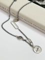thumb 925 Sterling Silver Geometric Vintage Necklace 2