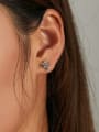 thumb 925 Sterling Silver Insect Cute Stud Earring 1