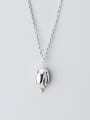 thumb 925 Sterling Silver Campanula flowers Necklace 1