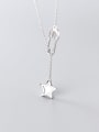 thumb 925 Sterling Silver Shell Star Minimalist Lariat Necklace 2