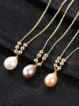 thumb 925 Sterling Silver Freshwater Pearl  Pendant Necklace 2