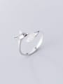 thumb 925 Sterling Silver Deer Minimalist Free Size Ring 2