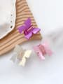 thumb Zinc Alloy Cellulose Acetate Trend Butterfly  Multi Color Jaw Hair Claw 3