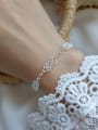 thumb 925 Sterling Silver Trend Lace Link Bracelet 0