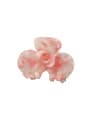 thumb Cellulose Acetate Cute Flower Jaw Hair Claw 3