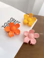 thumb Alloy Resin Trend Flower  Multi Color Jaw Hair Claw 1