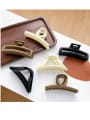 thumb Alloy Resin Trend Irregular Jaw Hair Claw 1