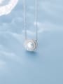 thumb 925 Sterling Silver Cubic Zirconia  Round Necklace 1