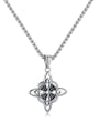 thumb Stainless steel Cross Hip Hop Necklace 4